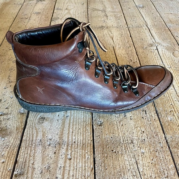 Pikolinos Men’s Brown Leather Ankle Boots Lace Up EU 43 US 10 - Picture 5 of 13